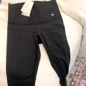 High waist compression workout leggings